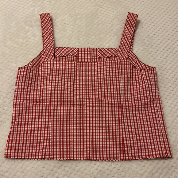 Ann Taylor Loft Plaid Top - Picture 2 of 8